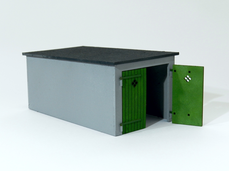 Garage Bausatz Spur0