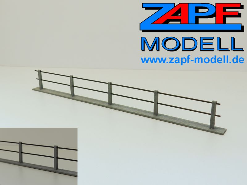 12 Stück Geländer Metallzaun Zaun Maßstab H0 1:87 aus 3D-Druck filigran TOP